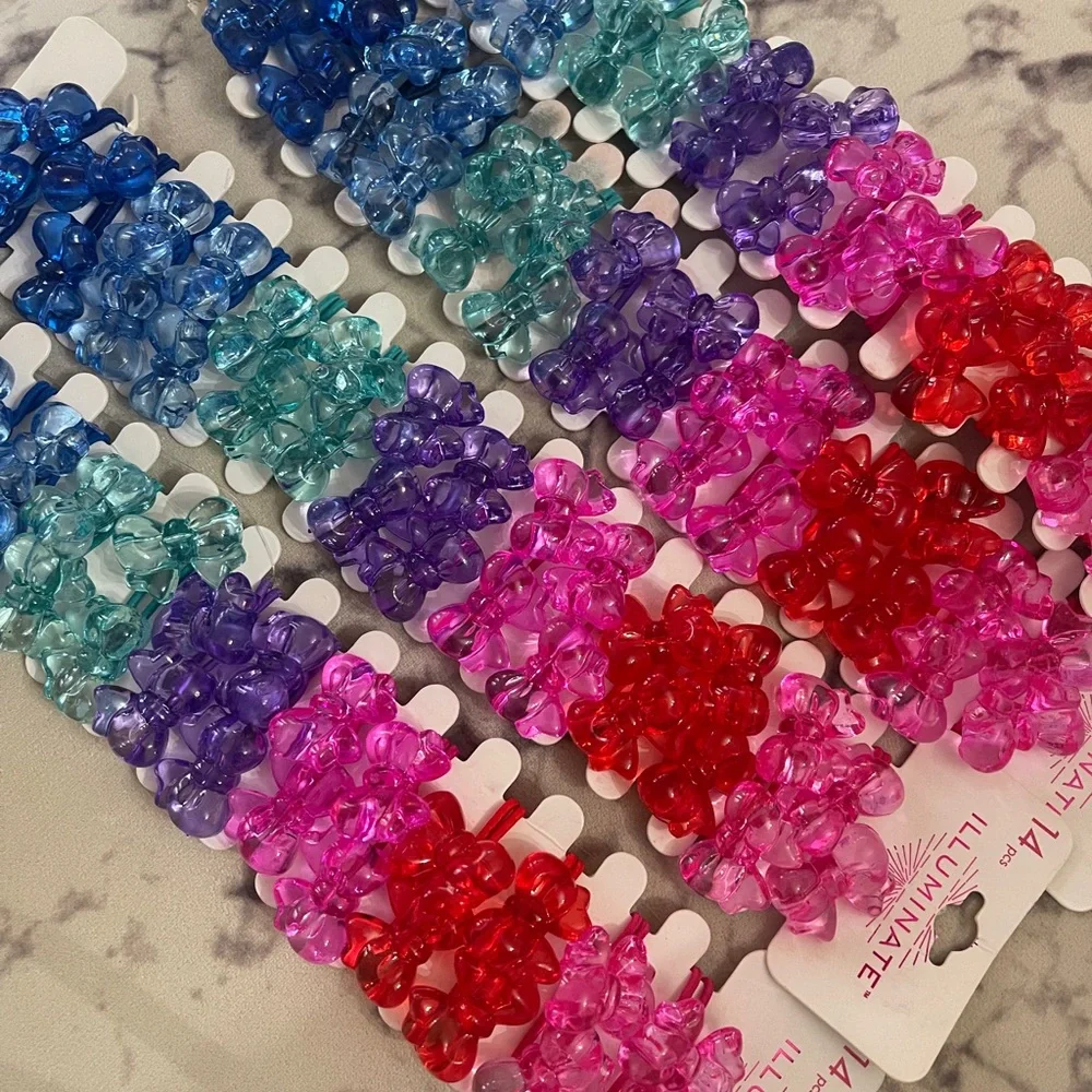 Colorful Hair Clips Set - Picture 2 of 6